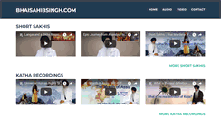 Desktop Screenshot of bhaisahibsingh.com
